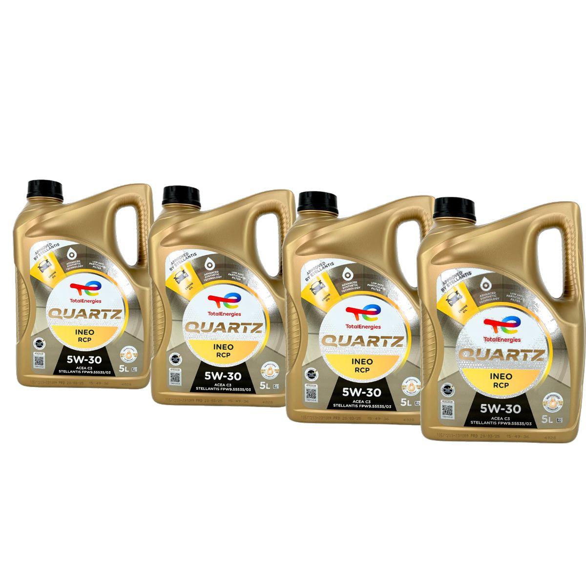 Total Quartz Ineo RCP 5W-30 4x5 Liter