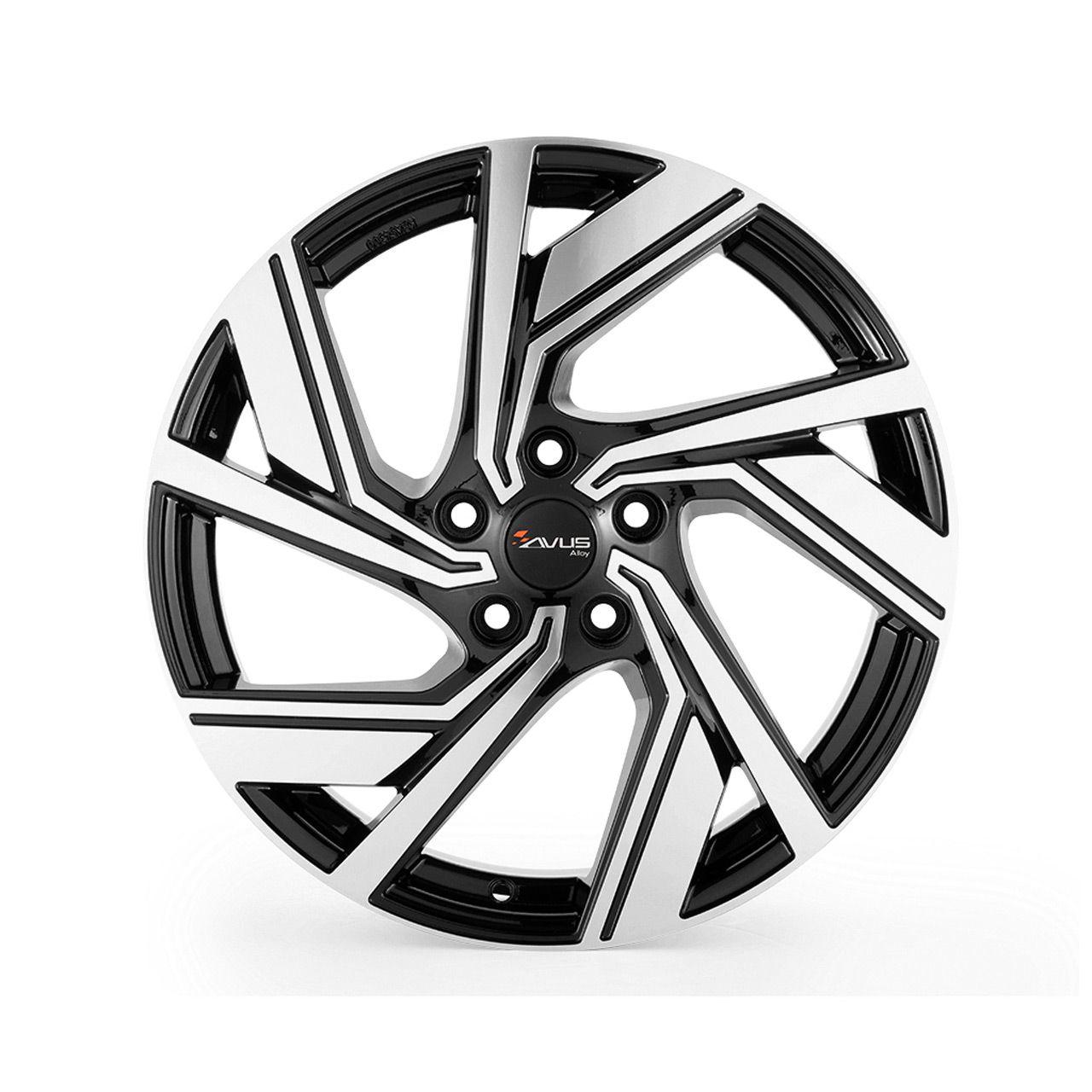 AVUS RACING AC-521 black polished 9.5Jx21 5x114 ET40