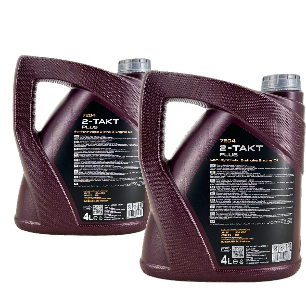 Mannol 2-Takt Plus 2x4 Liter