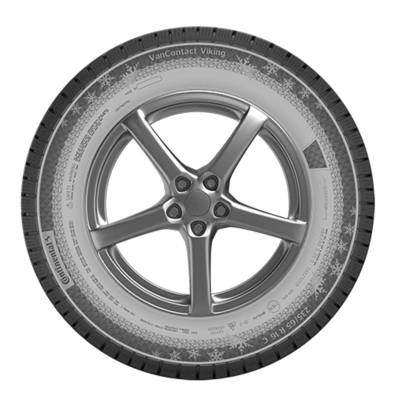 CONTINENTAL VANCONTACT VIKING 215/70R15C 109/107R NORDIC COMPOUND BSW