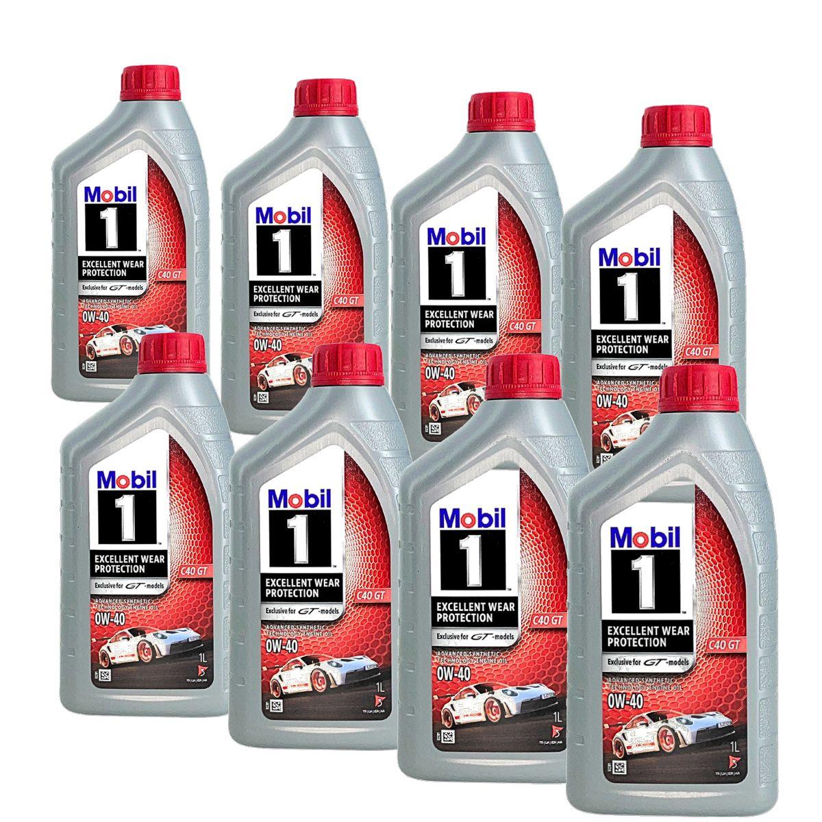 Mobil 1 C40 GT 0W-40 8x1 Liter