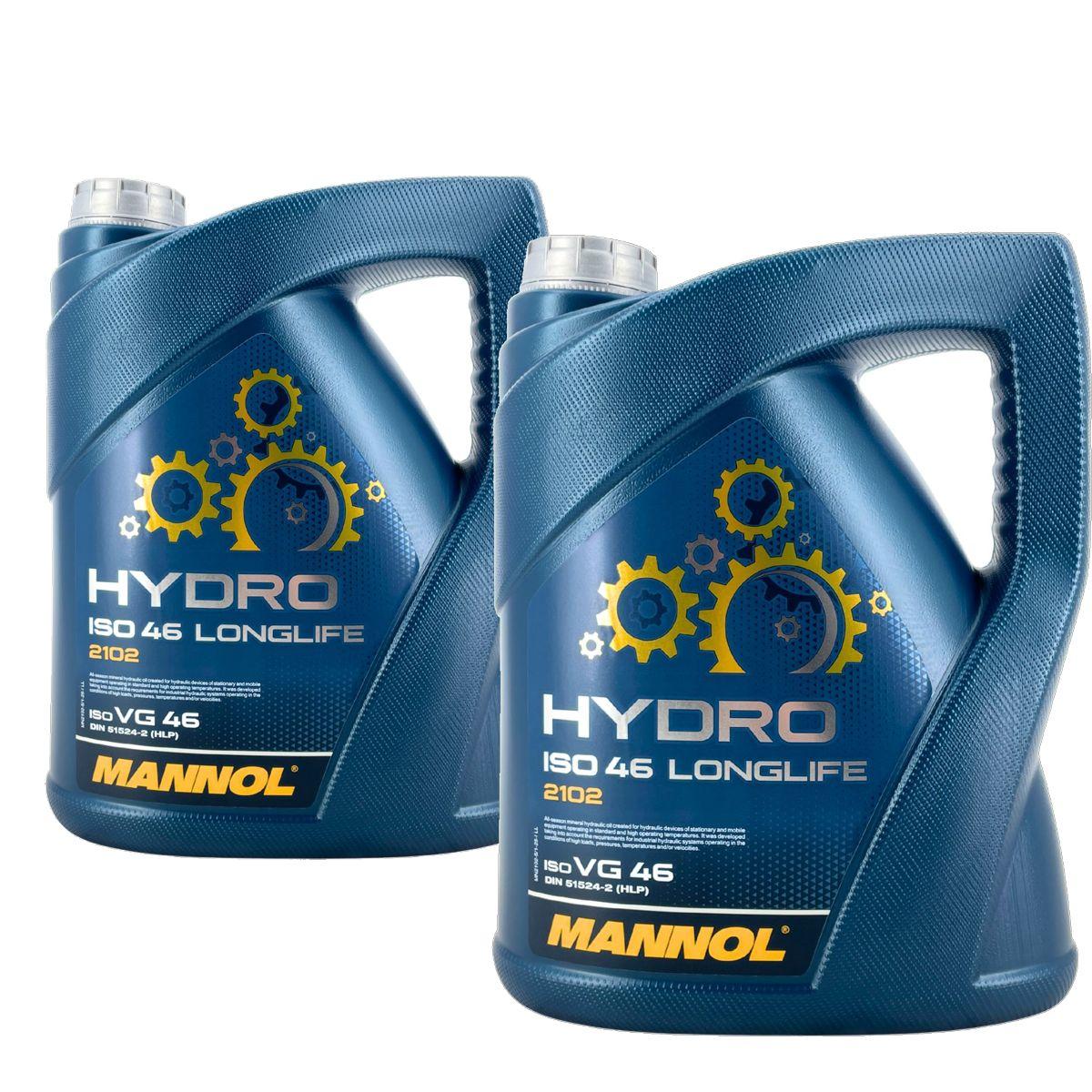 Mannol Hydro ISO 46 Longlife 2x5 Liter