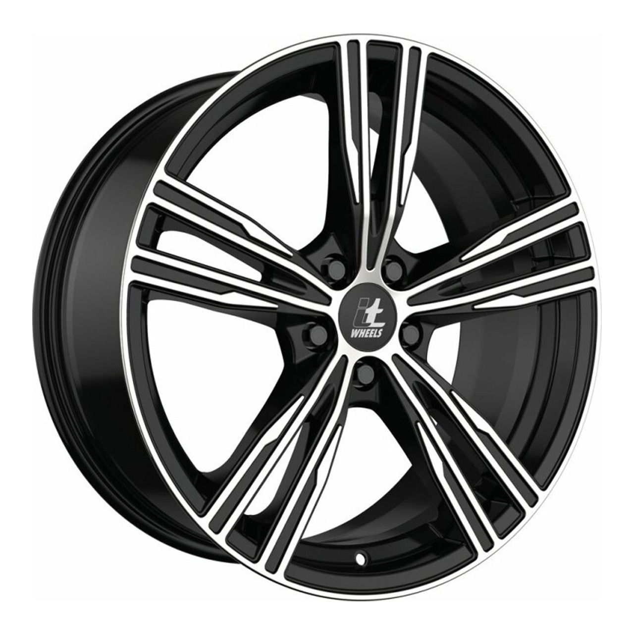 ITWHEELS AMOS glanzschwarz poliert 8.5Jx20 5x112 ET40