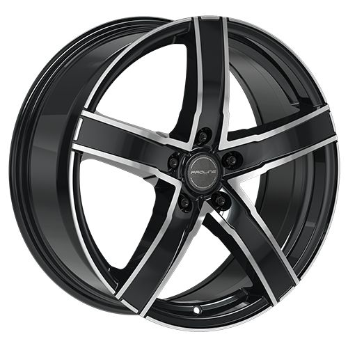 PROLINE SX100 black polished 7.0Jx17 5x112 ET50