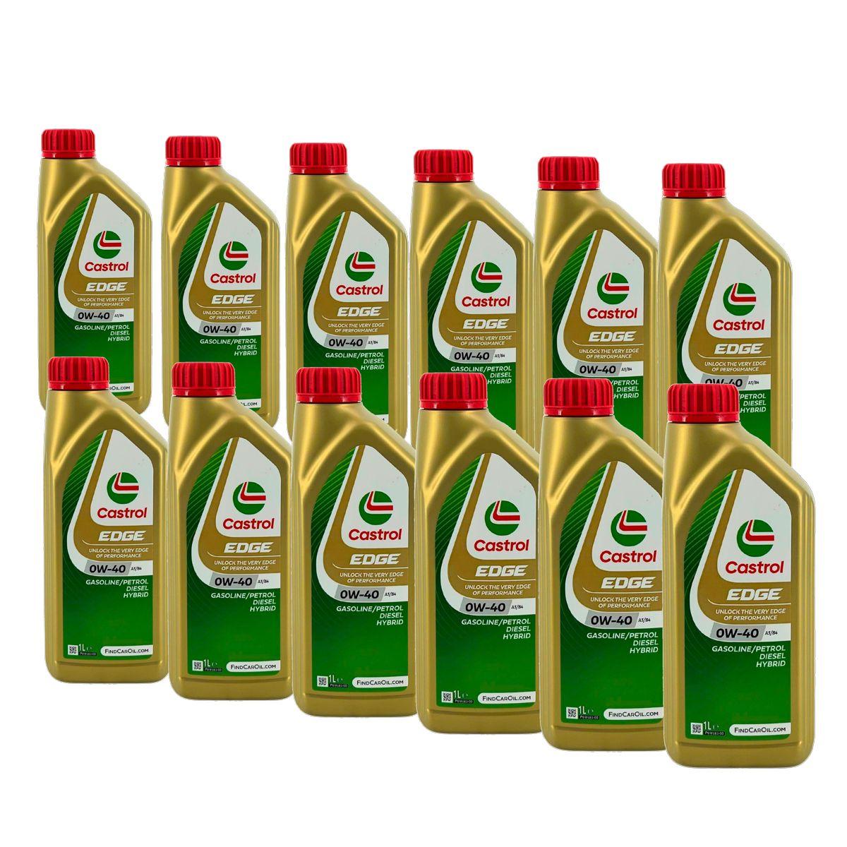 Castrol Edge 0W-40 A3/B4 12x1 Liter
