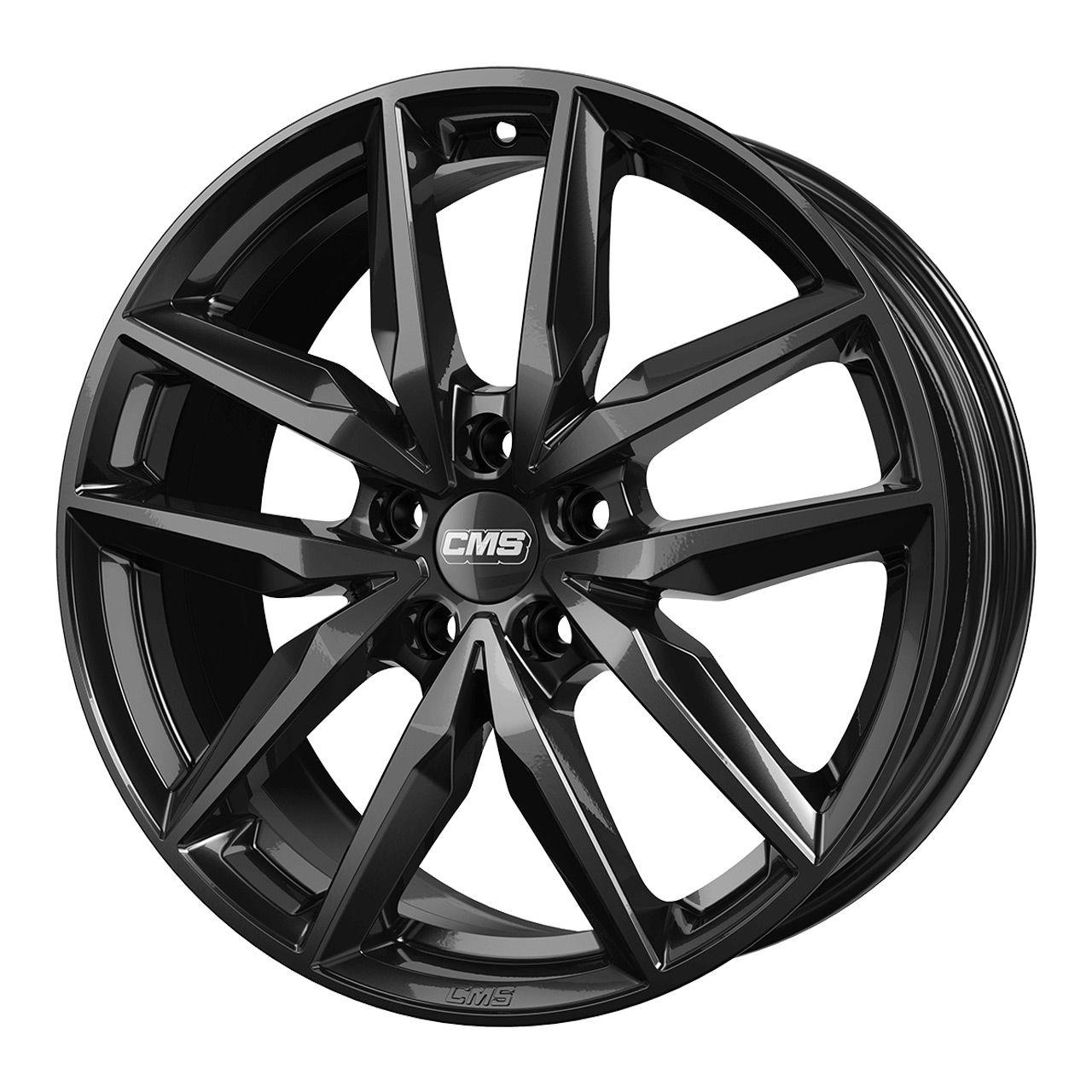CMS C28-CBG ECE schwarz glanz 7.5Jx18 5x112 ET48