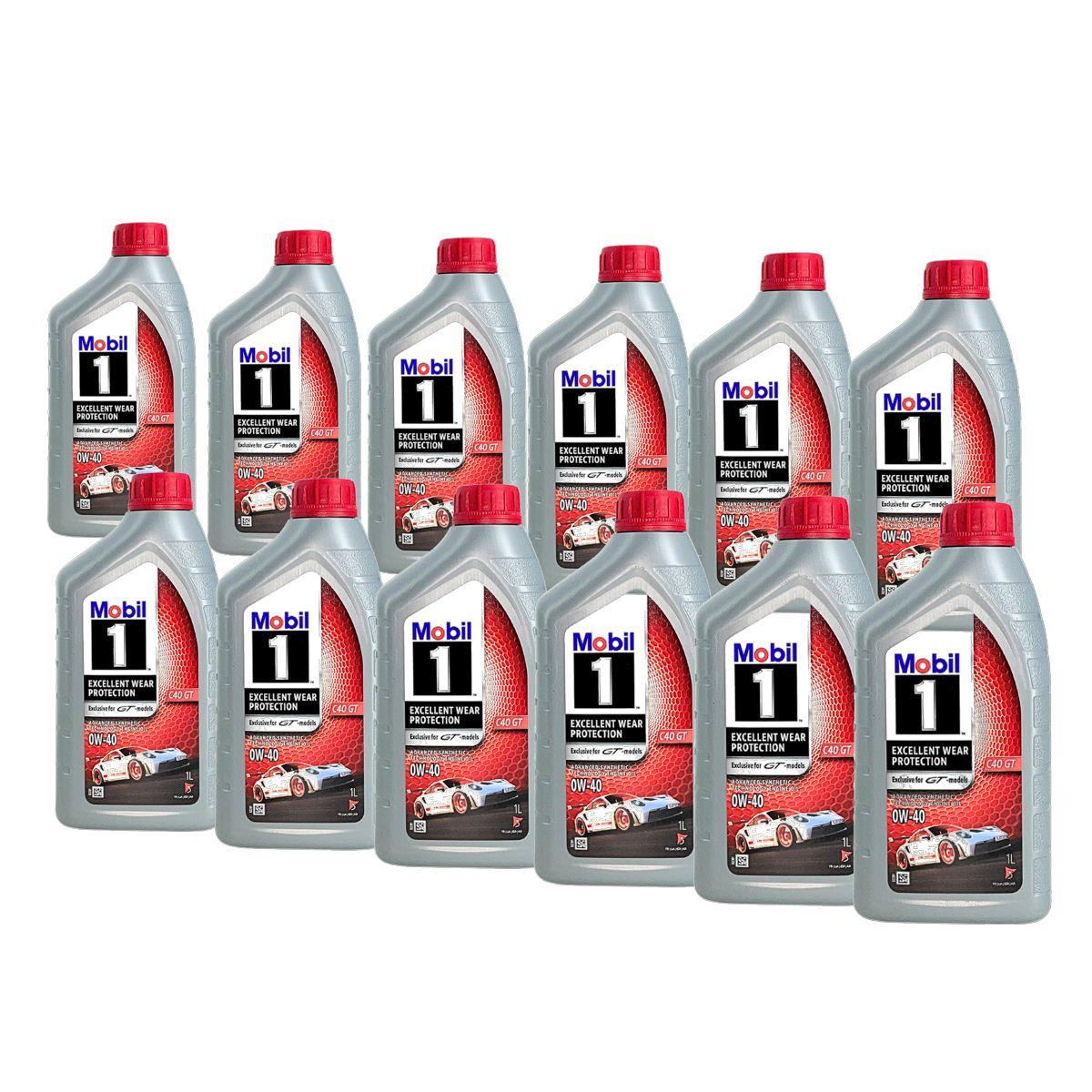 Mobil 1 C40 GT 0W-40 12x1 Liter
